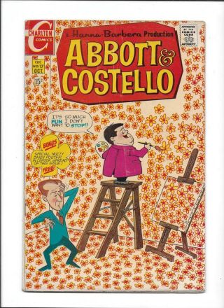 Abbott & Costello 17 [1970 Vg] " Timber Trouble " Flower Walls Cover