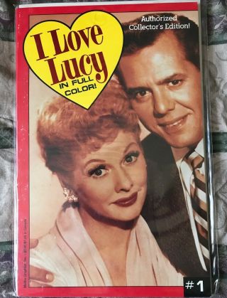 I Love Lucy In Full Color (1991) " Authorized " One - Shot Special