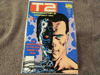 1991 MARVEL Comics T2 TERMINATOR 2 Judgement Day 1 - 3 Complete SCHWARZENEGGER 2