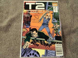 1991 MARVEL Comics T2 TERMINATOR 2 Judgement Day 1 - 3 Complete SCHWARZENEGGER 4