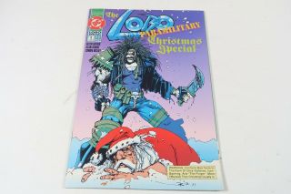 Lobo Paramilitary Christmas Special 1 Dc Comics 1991 Old Stock Comic