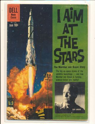 Four Color 1148 - I Aim At The Stars Wernher Von Braun Story Vg.  Cond.