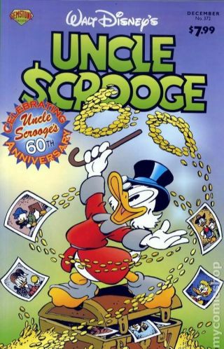 Uncle Scrooge (dell/gold Key/gladstone/gemstone) 372 2007 Vf 8.  0 Stock Image