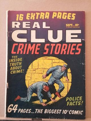 Real Clue Crime Stories V.  5 7 Comic Book Rd1072