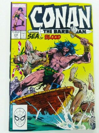 Marvel Conan The Barbarian (1970) 218 Key 1st Jim Lee Cover Vf/nm Ships