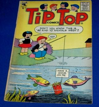 Tip Tom Comics 209 1957 Nancy Sluggo Peanuts Ferd 