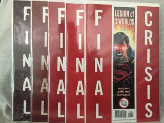 Final Crisis Legion Of 3 Worlds 1 - 5 1 2 3 4 5 Nm 1st Print George Perez