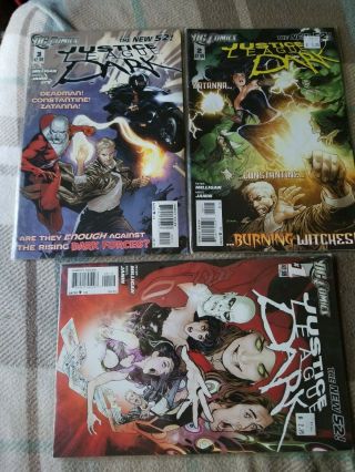 Dc Comics Justice League Dark Comics 1,  2,  3,  5 The 52 Vf/nm