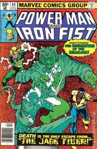 Power Man And Iron Fist (hero For Hire) 66 1980 Vg Stock Image Low Grade