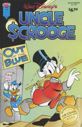 Uncle Scrooge (dell/gold Key/gladstone/gemstone) 348 2005 Vf 8.  0 Stock Image