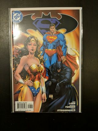 Superman Batman 8 Michael Turner 3rd Print Variant Dc Comics 2004 Nm