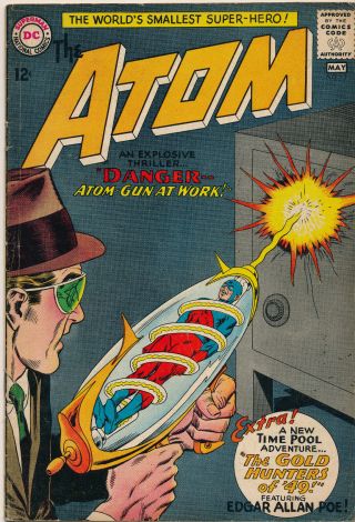 The Atom 12 April - May 1964 Dc Silver Fine