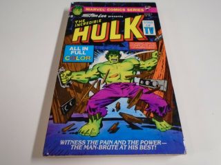 Marvel Comics Series The Incredible Hulk Pocket Books