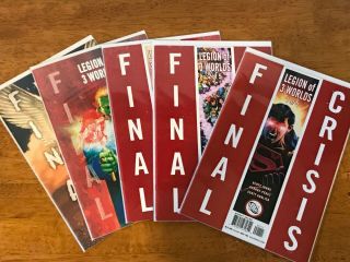 Final Crisis Legion Of 3 Worlds Mini Series Issues 1 - 5 Dc Comics