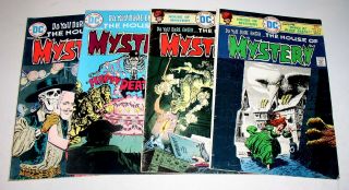 House Of Mystery 232 233 234 And 235 Four Bronze Age Dc 