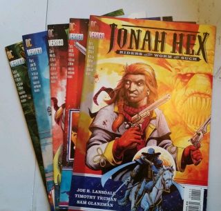 1995 Dc Vertigo Jonah Hex Riders Of The Worm And Such 1 2 3 4 5 Set Comics
