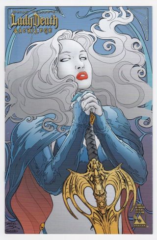 Lady Death : Sacrilege 0 Art Nouveau 1/1000 Variant 2006 Avatar