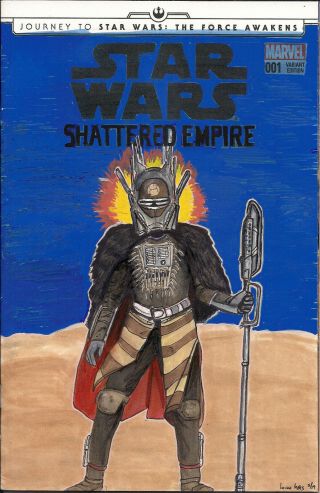 Journey To Star Wars:the Force Awakens - Shattered Empire 1 Marvel Laura Inglis