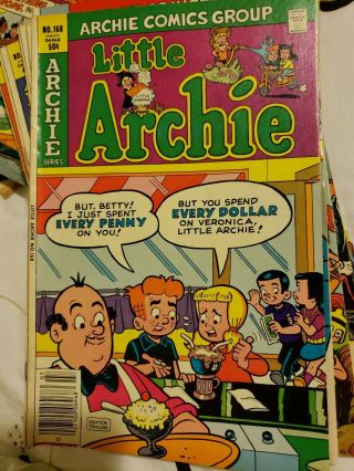 7 Vintage Archie Series Comics - Little Archie