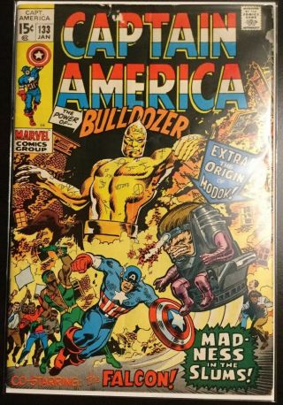 Captain America 133 (jan 1971,  Marvel)