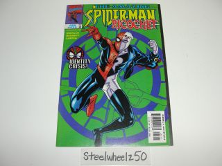 Spider - Man 435 Comic Marvel Ricochet Identity Crisis Defalco Larosa Htf