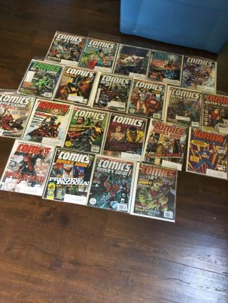 21x Issues Comics Buyers Guide’s From 2009 - 2011 Nm