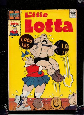 Little Lotta 25 1959 Harvey Comics Silver Age Richie Rich Little Dot Vg/,