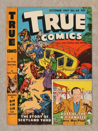 True Comics 65 1947 Gd/vg 3.  0 Low Grade