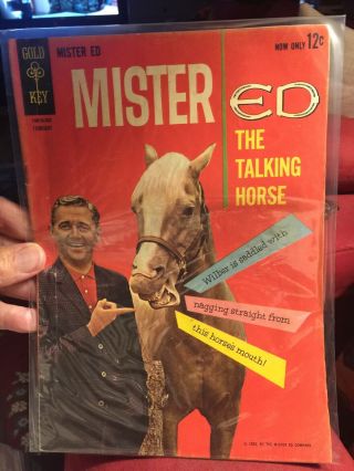 Mister Ed Silver Age Gold Key Comic Book 2 1962