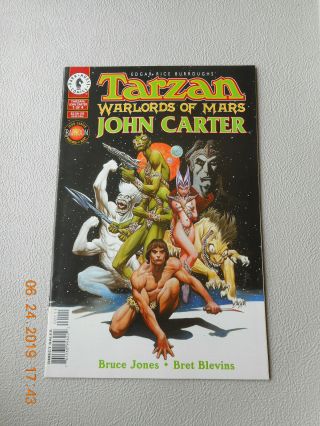 Tarzan John Carter – Warlords Of Mars – 4 Issue Series – Dark Horse (jan 1996) –