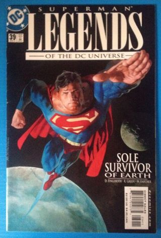 Legends Superman The Dc Universe April Apr 2001 01 Issue No.  39 Survivor Comic