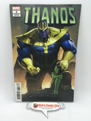 Thanos 3 Pyeong Jun Park Variant Marvel Comics 2019 Tini Howard Ariel Olivetti