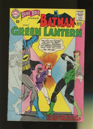 Brave And The Bold 59 Vg 3.  5 1 Book Dc 1st Time Commander Green Batman