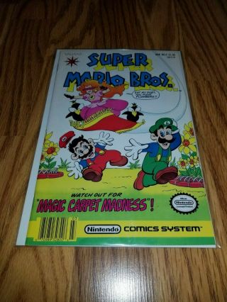 Mario Bros.  2 (valiant,  1991) Nintendo Comics System Bros - High - Grade