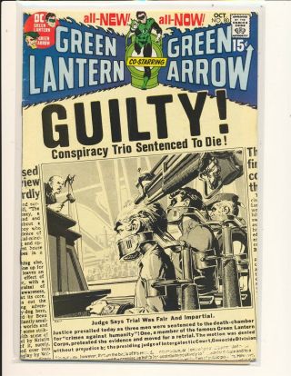 Green Lantern 80 - Neal Adams Cover & Art Vg/fine Cond.