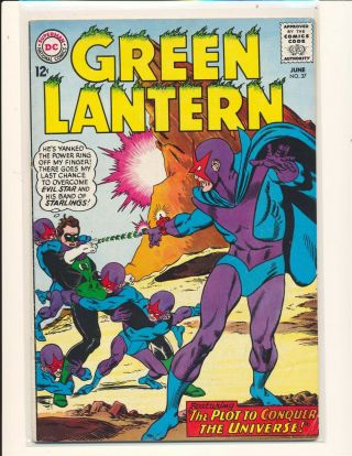 Green Lantern 37 - 1st Evil Star Vg Cond.