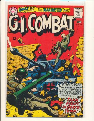 G.  I.  Combat 113 Vg,  Cond.