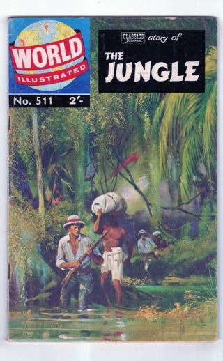 World (classics) Illustrated 511 The Jungle Golden Age Comic