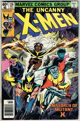 Uncanny X - Men 126 (1963) - 2.  0 Gd 1st Appearance Proteus