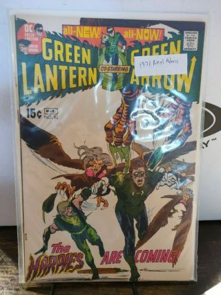 Green Lantern Green Arrow 82 1971 Early Neal Adams