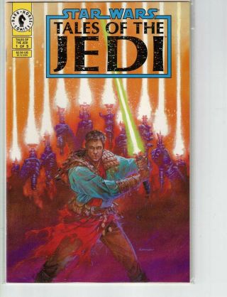 Star Wars Tales Of The Jedi 1 - 5 (1994) Dark Horse Complete Set,  Dave Dorman
