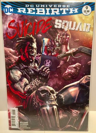 Suicide Squad Rebirth (dc Comics) 9 Cover B Variant Lobo Nm,  9.  6