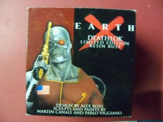 Earth X Deathlok Limited Edition Bust 2925/3000 Removed From Box For Scan 2002