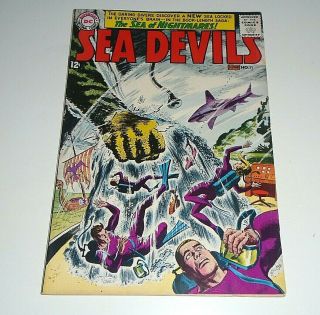 Sea Devils 11 Comic (8.  5 Vf, ) 1963 Dc