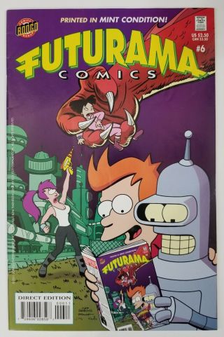 Futurama Comics 6 " Xmas Time Is Fear " Bongo - October 2001 -