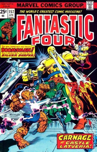 Fantastic Four (1st Series) 157 1975 Fn Stock Image