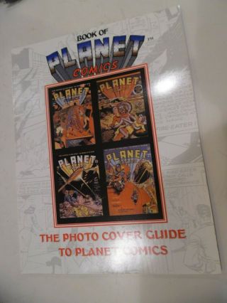 Book Of Planet Comics 1 - Great Reference Guide Photo Covers