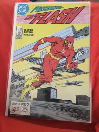 Presenting The Flash No 1 Comic 1987