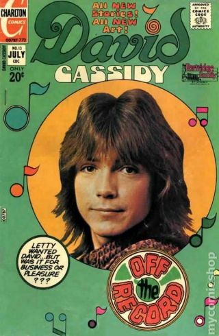 David Cassidy 13 1973 Vg 4.  0 Stock Image Low Grade