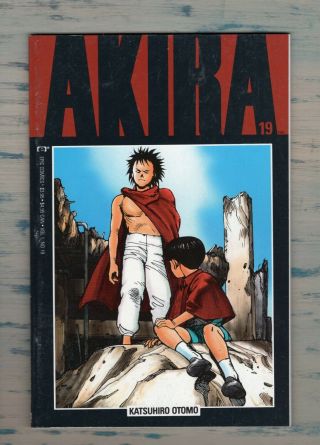 Akira 19 Epic Comics Color Manga Katsuhiro Otomo 1989 1st Print